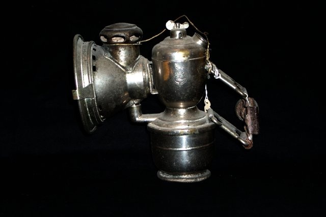 Lucas Aceta, No 316, Birmingham - Side View  - Lucas Carbide Bicycle Lamps